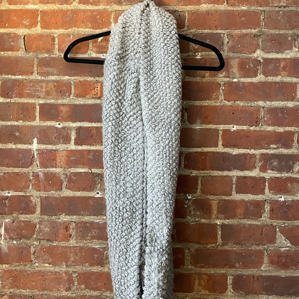 Fluffy infinity scarf